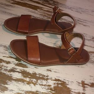 Brown sandals